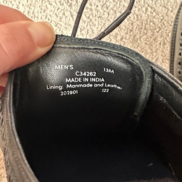 Cole Haan Black Waterproof Oxfords main image 4